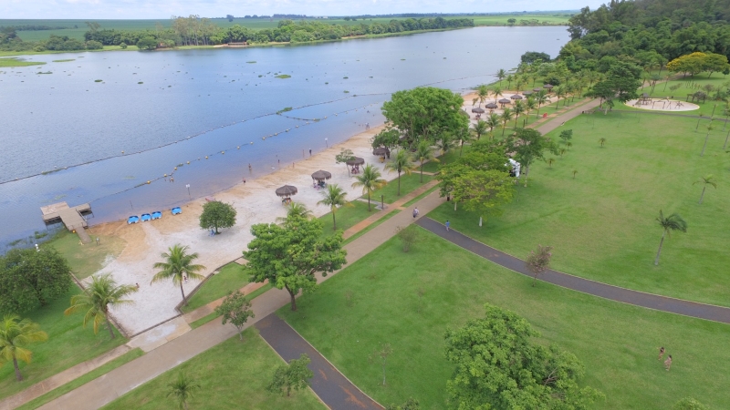 Prainha do Parque Ecológico volta a ser classificada como “própria para banho”, pela CETESB / Acervo PMS